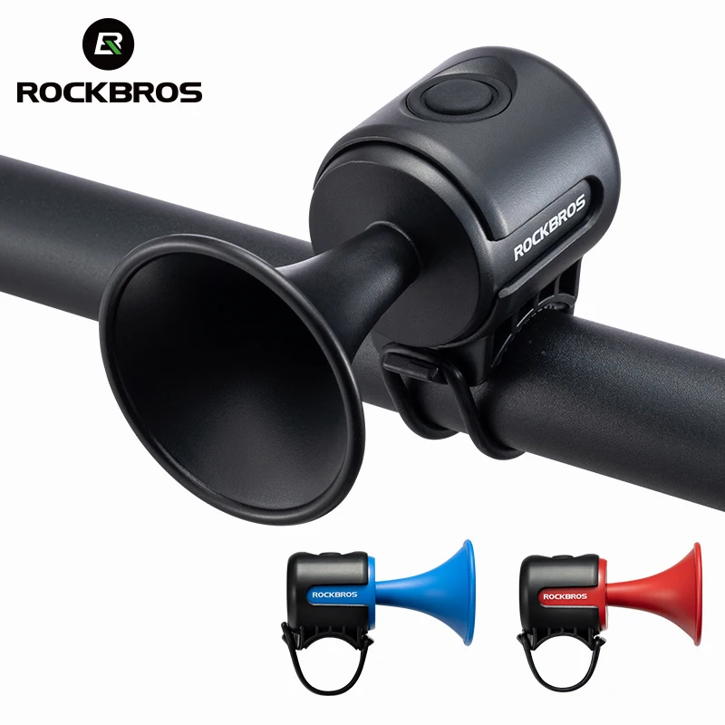 

Электронный велосипедный Звонок ROCKBROS IPX4, задний звуковой сигнал из АБС-пластика, дБ