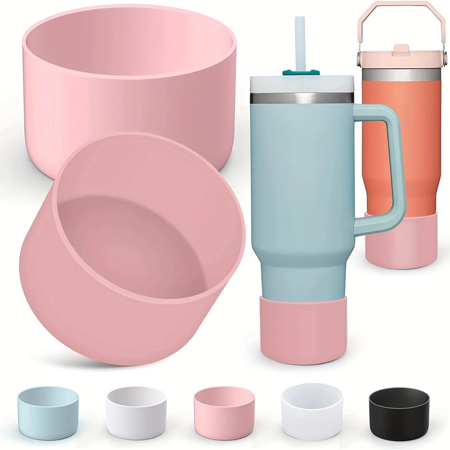 Защитный силиконовый чехол для стаканов бампер стакана Quencher Adventure 40 унций с