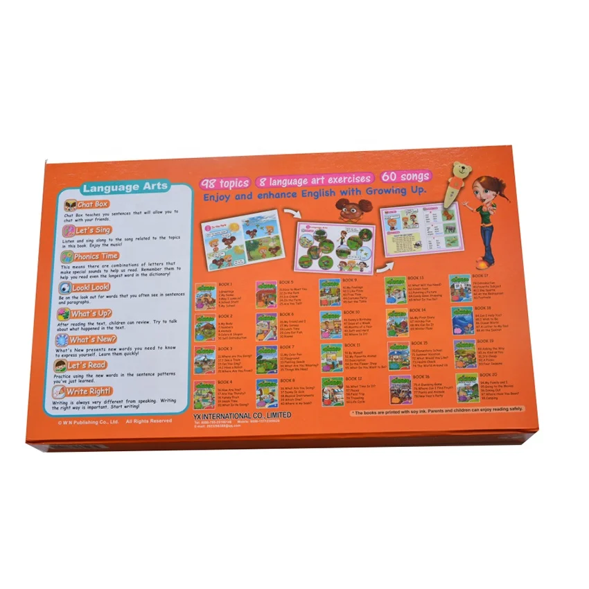 Набор для обучения на английском языке детская говорящая ручка Sonix чтения детей