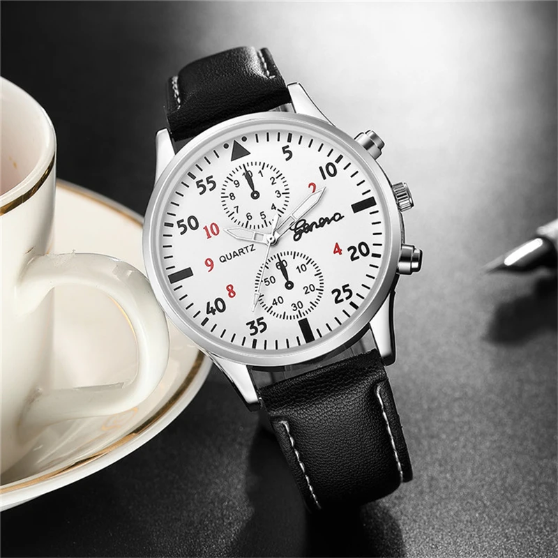 

Reloj Fashion Military Quartz Men Watch Leather Sport Watches High Quality Clock Wristwatch Relogio Masculino Saat Hodinky