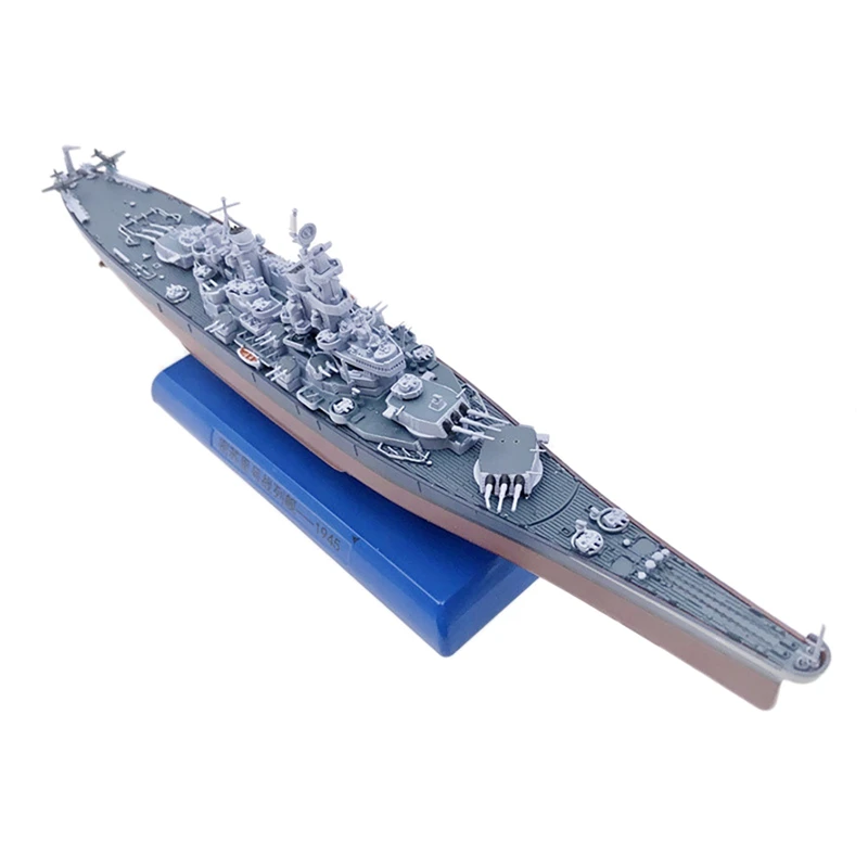 

1:1000 WWII Missouri Warship Cruiser Battleship Model Simulation Alloy Decoration Collection Static Finished Product A