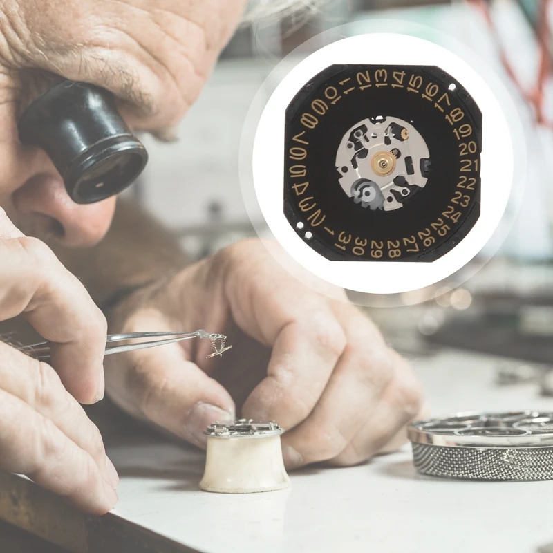 Кварцевый часовой механизм VX42 VX42E дата 3 '/4 5' без аккумулятора Запчасти для