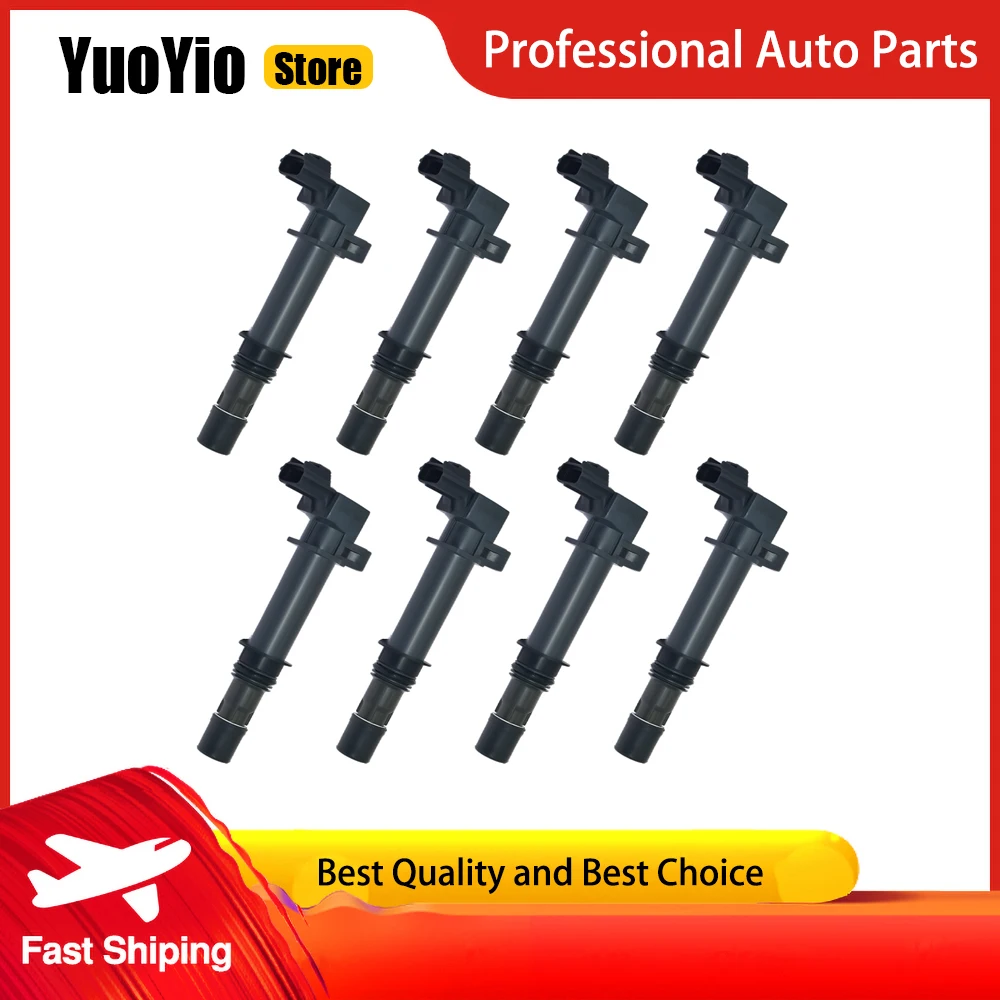 Новая катушка зажигания YuoYio 56028138AB 8 шт. для Jeep Cherokee KJ Grand WJ WG WH WK Commander XK 3 7 л 4 Dodge Nitro