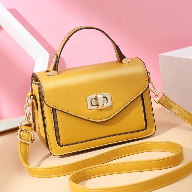 

Summer portable small bag woman bag 2023 new fashion bow one-shoulder all-match western-style messenger small square bag