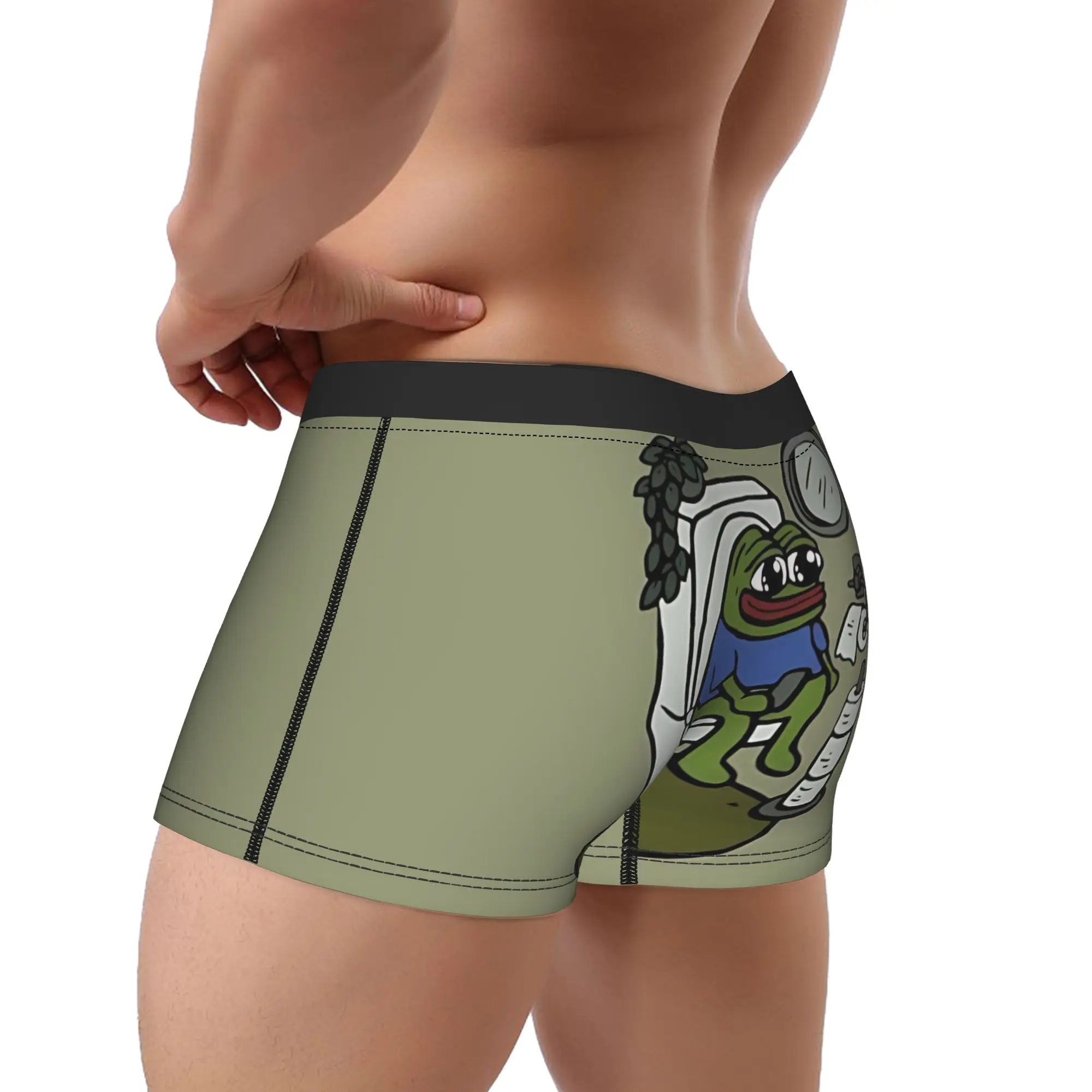 Фото 1 шт. P-Pepes Angry Underpants, дышащие трусы, мужское нижнее белье, вентилируемые шорты №3