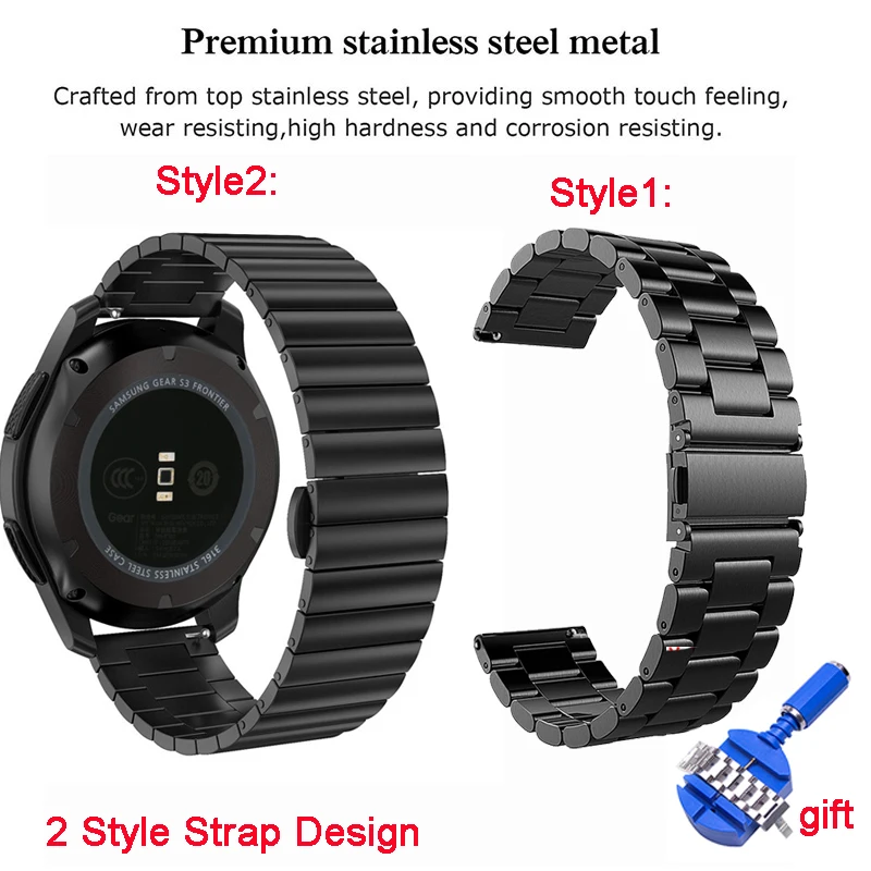 Stainless Steel Band For Huawei Watch GT 2 Pro Strap Bracelet Correa Metal Watchband Loop For Huawei GT2 Pro GT 2e GT2 46mm band