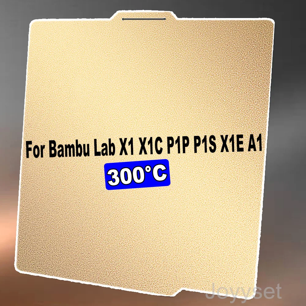 Матовый Лист PEI для Bambu Lab X1C P1S A1 строительная пластина с порошковым покрытием