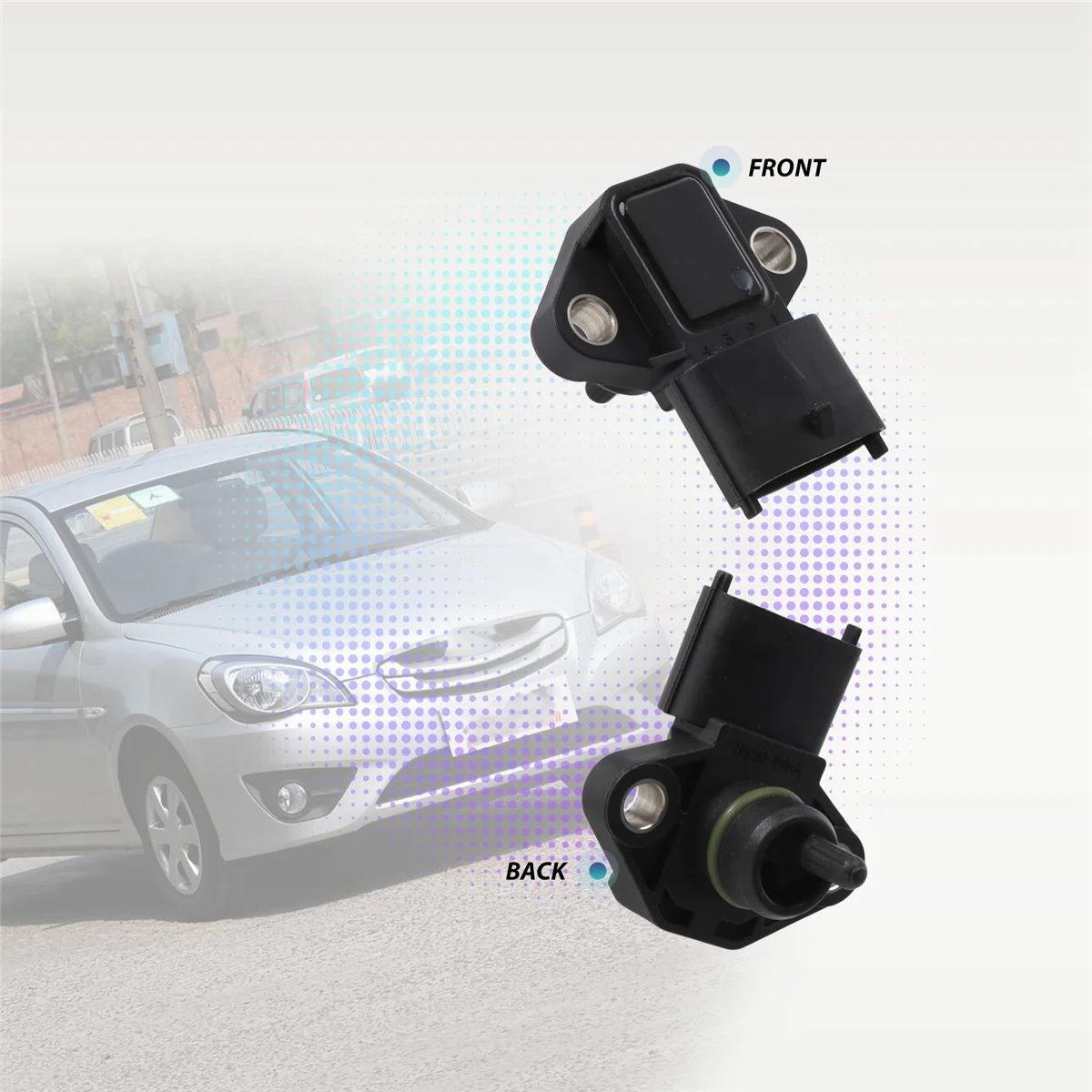 Датчик давления в коллекторе (MAP) 39300-22600 для HYUNDAI KIA 39300-38110