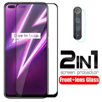 for oppo realme 6 pro glass 2 in 1 camera lens protective glass on realme 6 real me 6pro realme6 screen protector 3d cover film