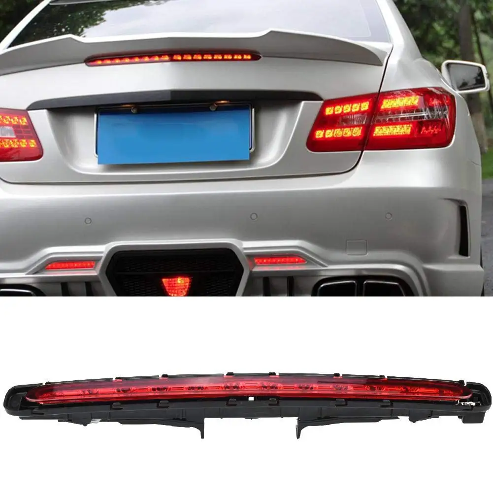 

Car Red LED Light Height Level Brake Light Third Stop Lamp Tail Signal for Mercedes Benz E-Class W211 E200 2003-2009 2118201556