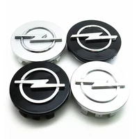 4pcs opel 56mm 59mm 60mm 64mm 68mm car wheel center hub caps black silver rims covers auto logo badge emblem parts accessories