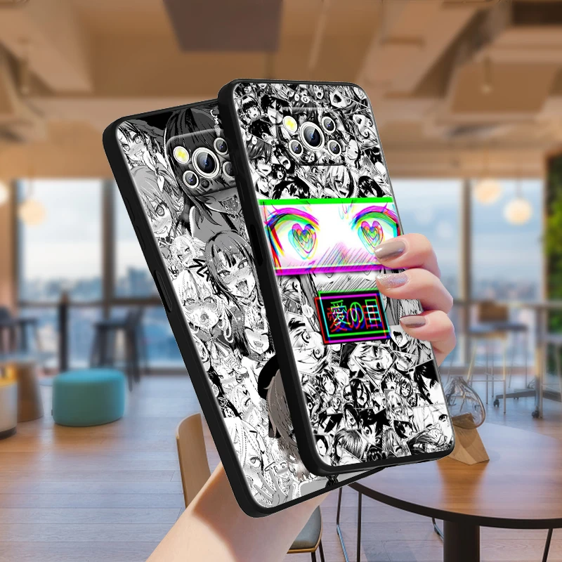 

Sad Anime Aesthetic Senpai For Xiaomi Poco M4 X3 F3 GT NFC M3 C3 M2 F2 F1 X2 Pro Mi Mix3 Black Phone Case Fundas Coque Capa