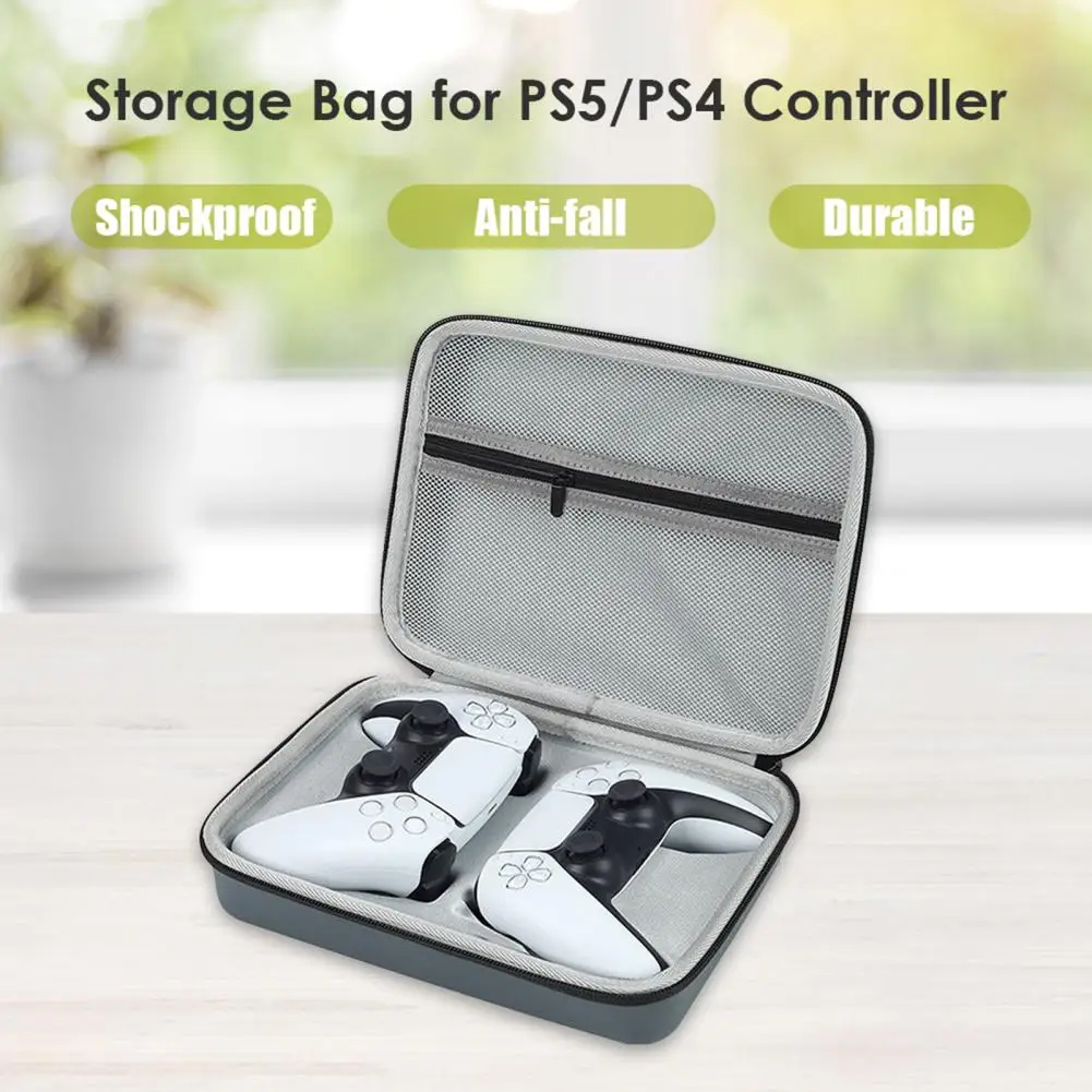 

Game Controller Storage Bag Excellent Anti-shock with Adjustable Handle Game Console Travel Protective Bag