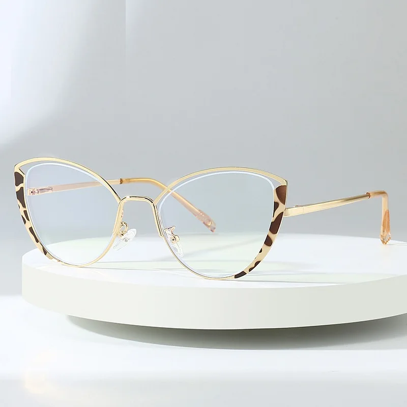 

Женские металлические очки «кошачий глаз» с защитой от сисветильник