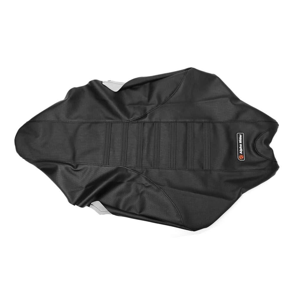 

Для Yamaha YFZ450R чехол на сиденье с захватом 2009 2010 2011-2021 YFZ 450R 450RSE REL с черными ребрами, противоскользящий чехол на сиденье с захватом из ПВХ