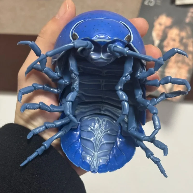 Фото Коллекционная подвижная фигурка Bandai Ikimono Daizukan Pill Bug Advance: реалистичный изопод Ролли-Полли для декора стола, в наличии №3