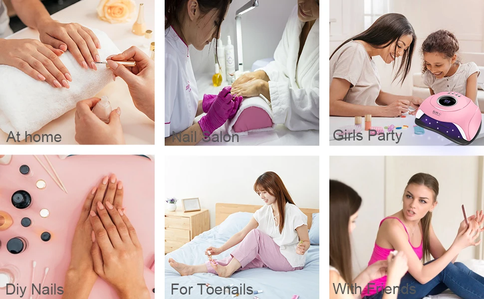 Профессиональный УФ-лампа светодиодный светильник для ногтей Высокая мощность