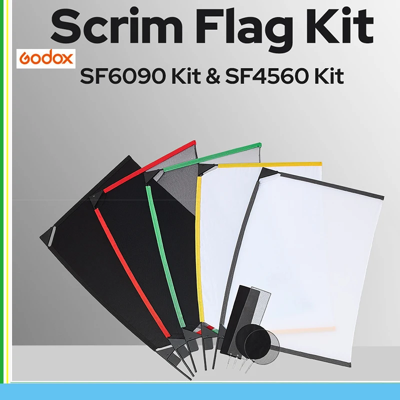 

GODOX SF6090 Kit & SF4560 Kit reflector panel set Reflector For Photography Cardboard Flag Panel Reflector Diffuser Camera Photo