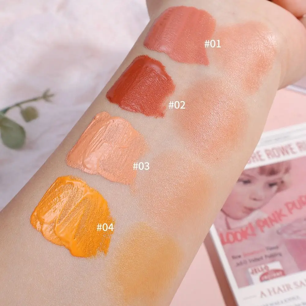 Шелковистые гладкие матовые бриллиантовые мини стойкие Румяна для глаз