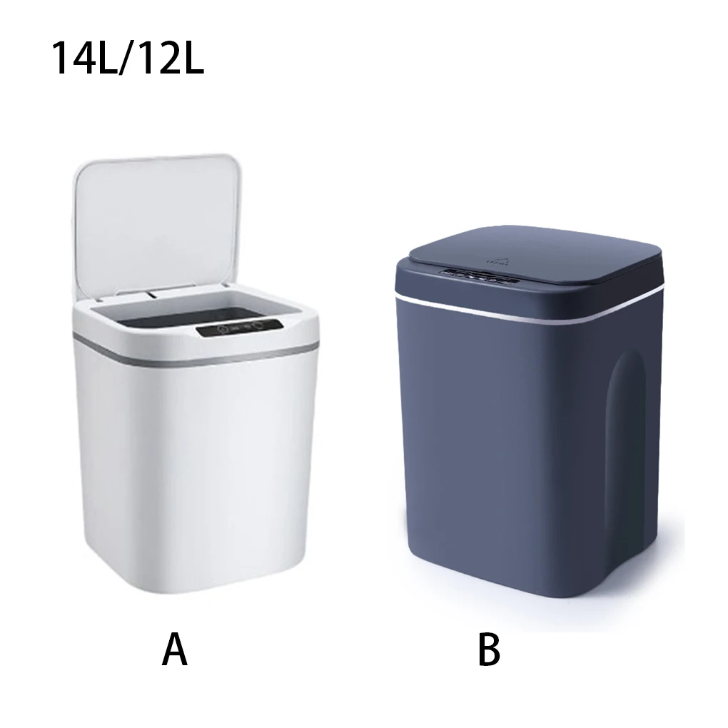 

Электрическая мусорная корзина, перезаряжаемая многорежимная батарея с питанием от аккумулятора, обнаружение движения, кухонная ванная му...