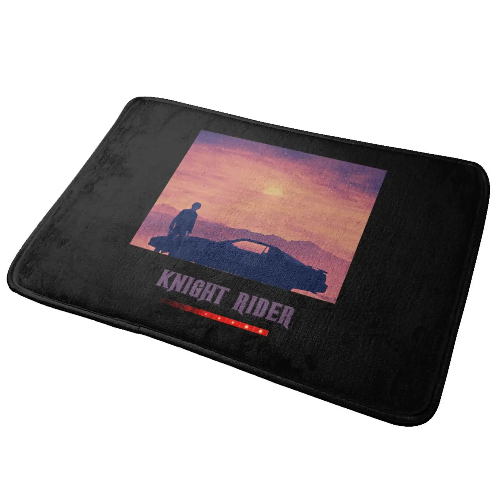 Коврик для телевизора Knight Rider Kitt Hasselhoff 80S мягкий коврик дверной кухонный в