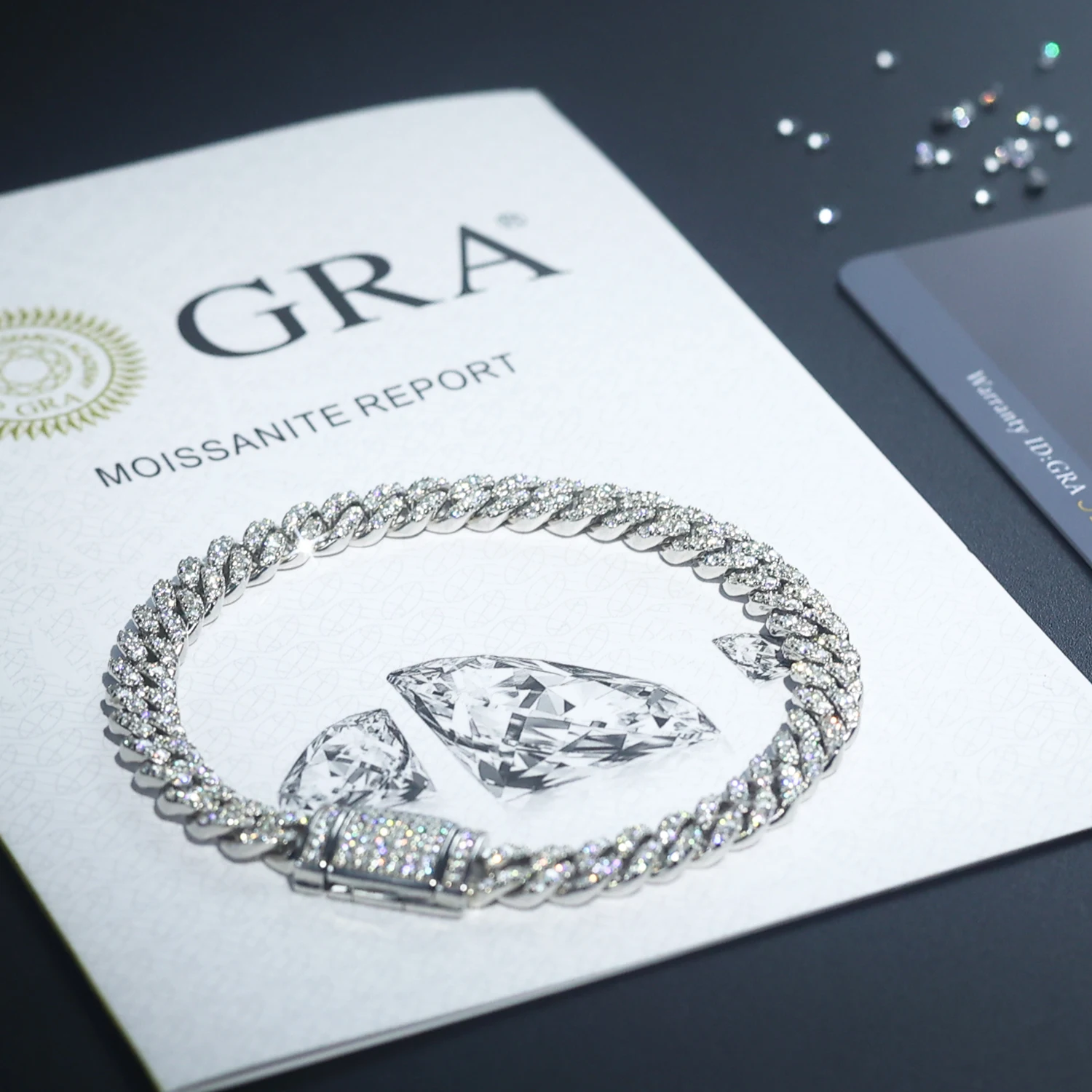 Готовый к отправке 6/8/10/15 мм стерлингового серебра 925 пробы Vvs Муассанит Мужчины