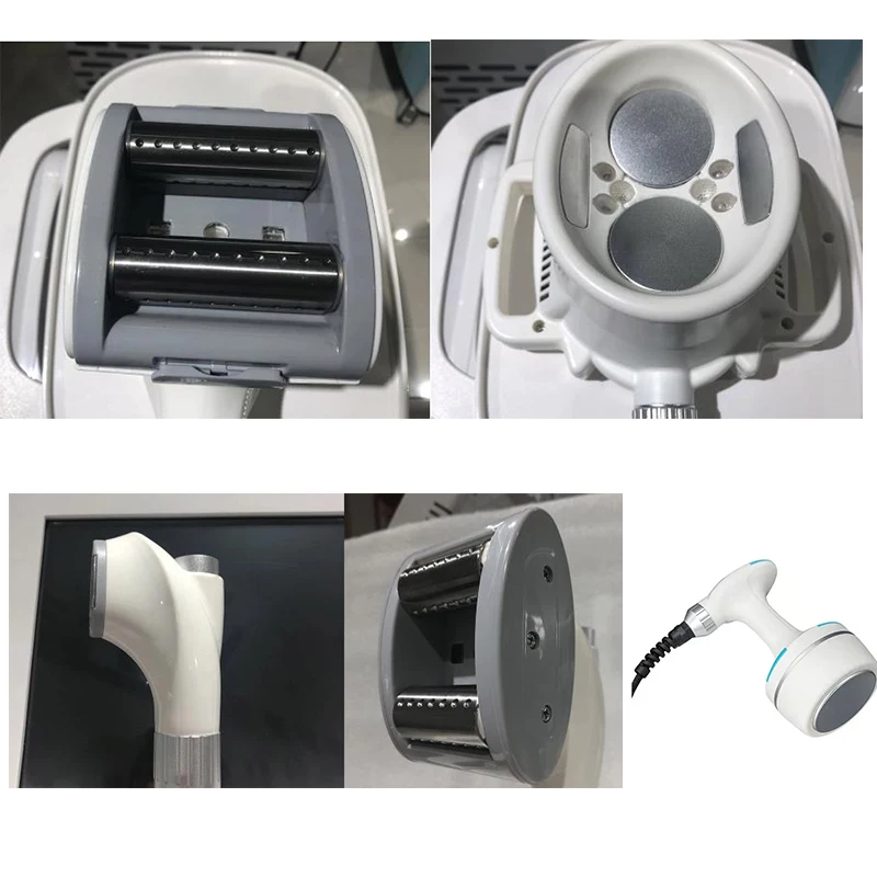 Фото V9 V10 V-NINE V-TEM V-Shape Роликовый массажер для удаления целлюлита Кавитация + вакуум + RF + BIO + охлаждающие подушечки Аксессуары №4