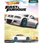 Оригинальный автомобиль Hot Wheels Premium Fast and furious BMW M3 E46, литые под давлением, 164, детские игрушки для мальчиков, подарок на день рождения