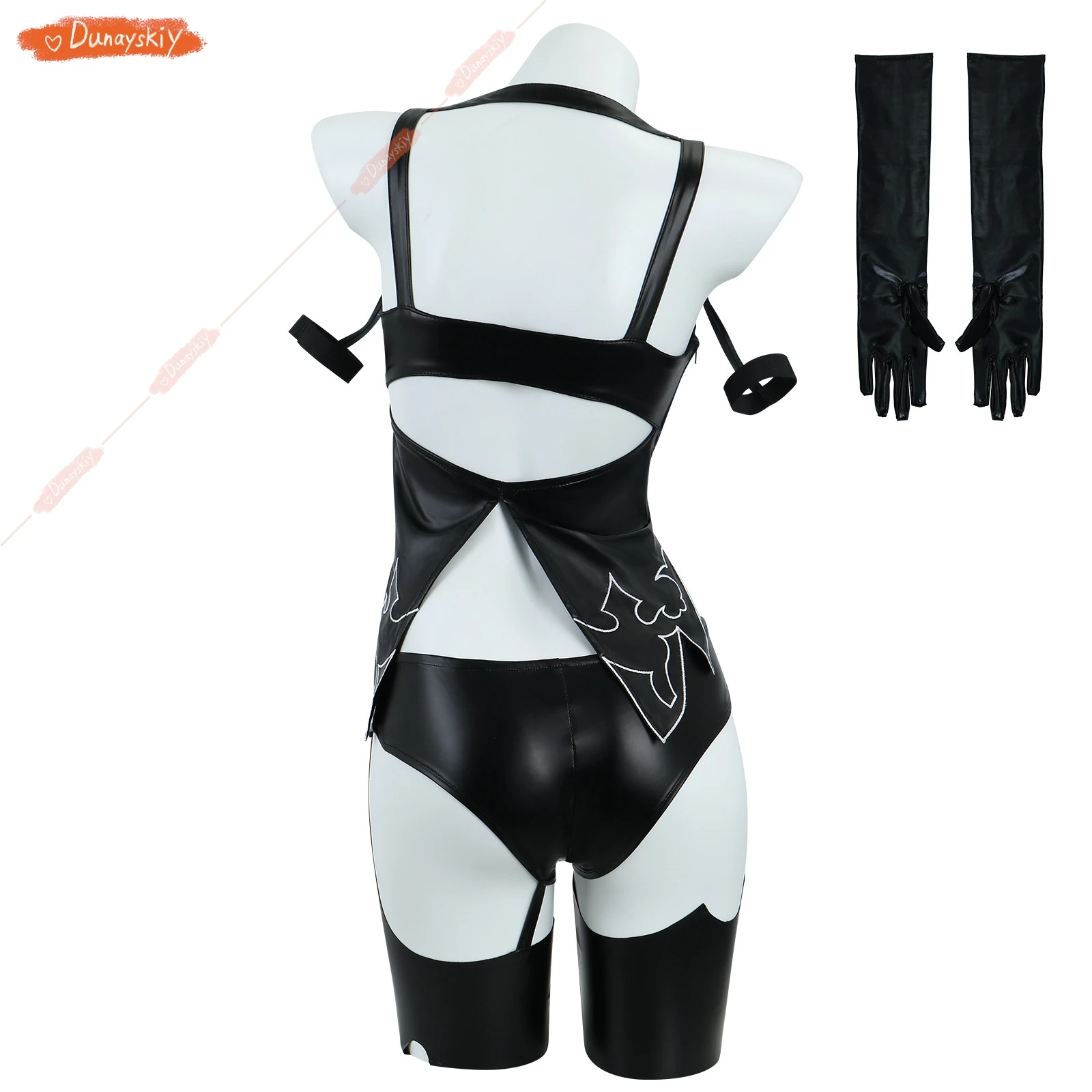 Костюм для косплея Game NieR:Automata A2 сексуальный черный боевой костюм женщин красивый