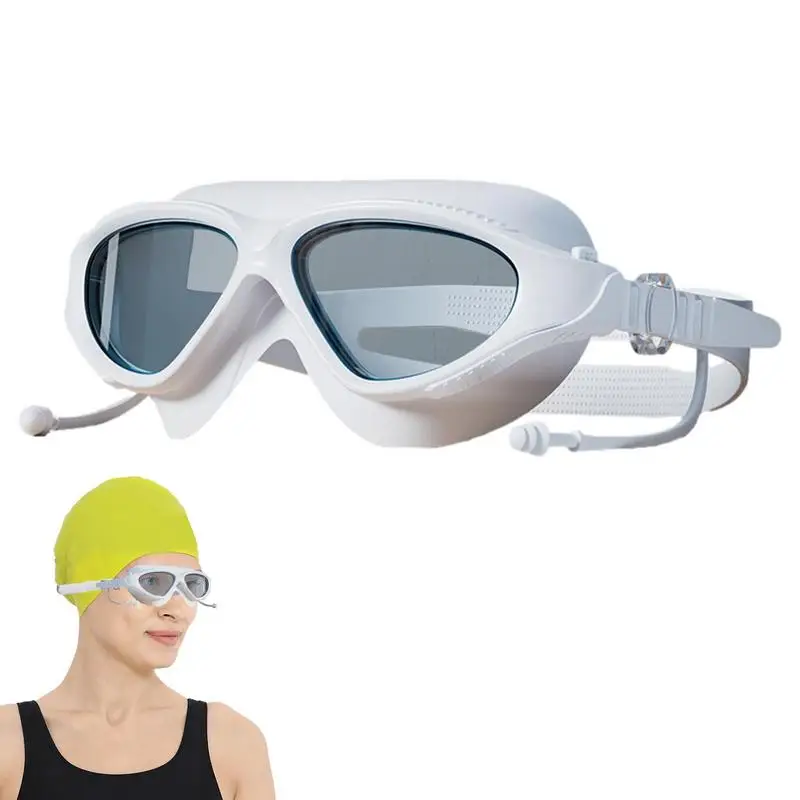 

Anti Fog Goggles Water Goggles For Adult Anti Fog Adult Swim Goggles With Soft Frame & Clear Vision For Outdoor Indoor Swimming