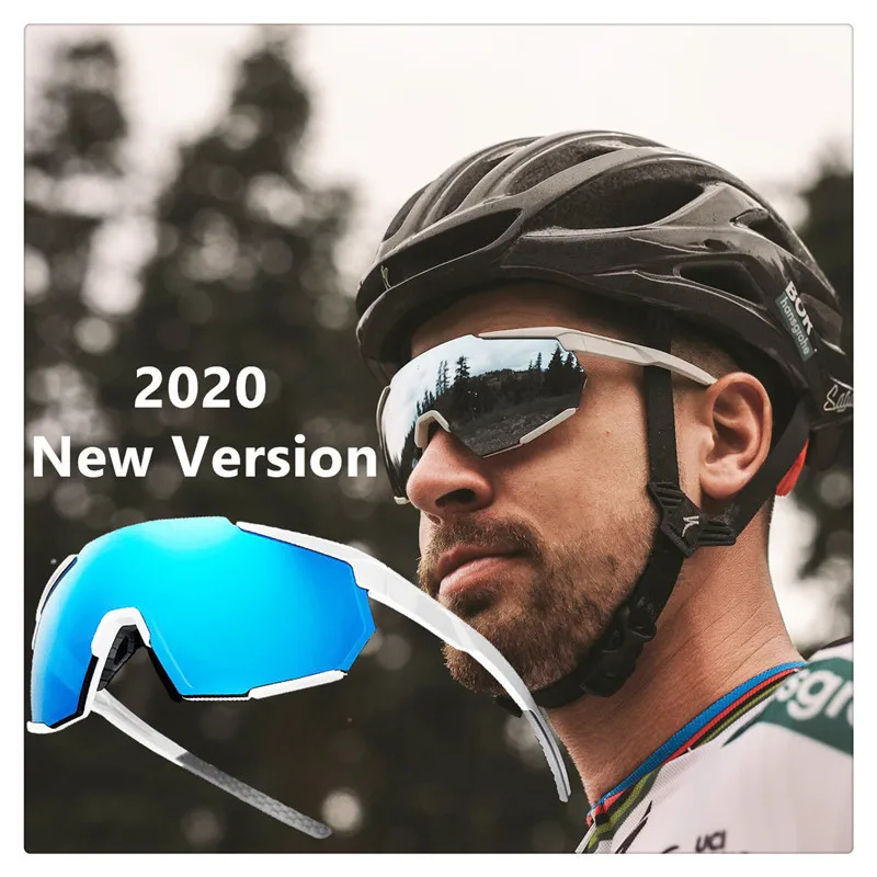 

3 Lens Cycling Glasses Women Men Road Bike Eyewear Bicycle Goggle Outdoor Sport Sunglasses 100 trap Driving Motorcycle Mountain