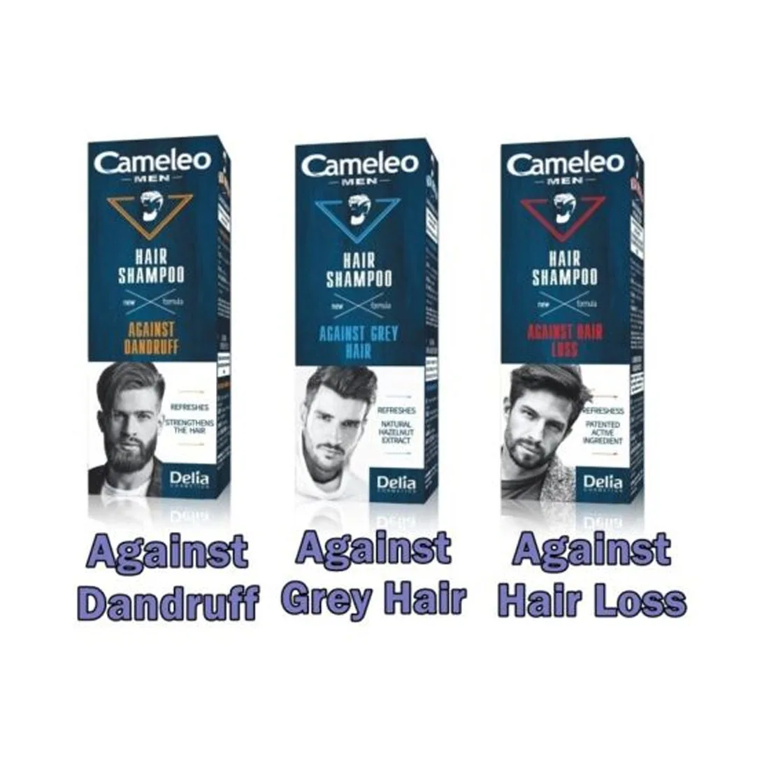 

Delia Shampoo for MEN Anti Dandruff / Anti Hair Loss / Against Grey Hair 150 ml