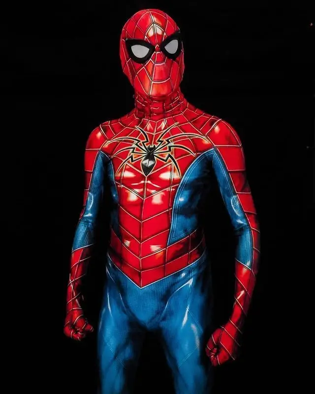 

Halloween All New Different Spider-Hero Mark IV Cosplay Costume Boys Men Bodysuit Zentai Full Adult Kids Jumpsuit