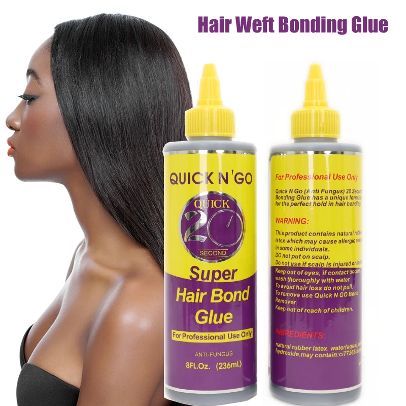 

30/60/236ml Super Hair Weft Bonding Glue For Eyelashes Toupee Wig Hair Extension Waterproof Professional Bond Adhesive Glue