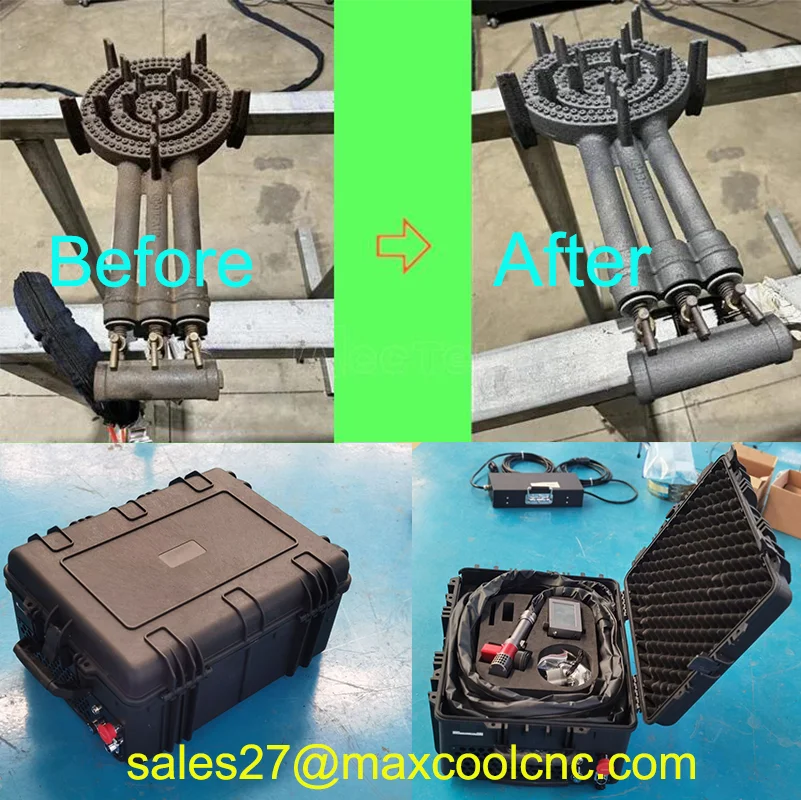 Небольшой размер Pulse Jpt 100 Вт 200 300 500 Импульсная лазерная чистящая машина для