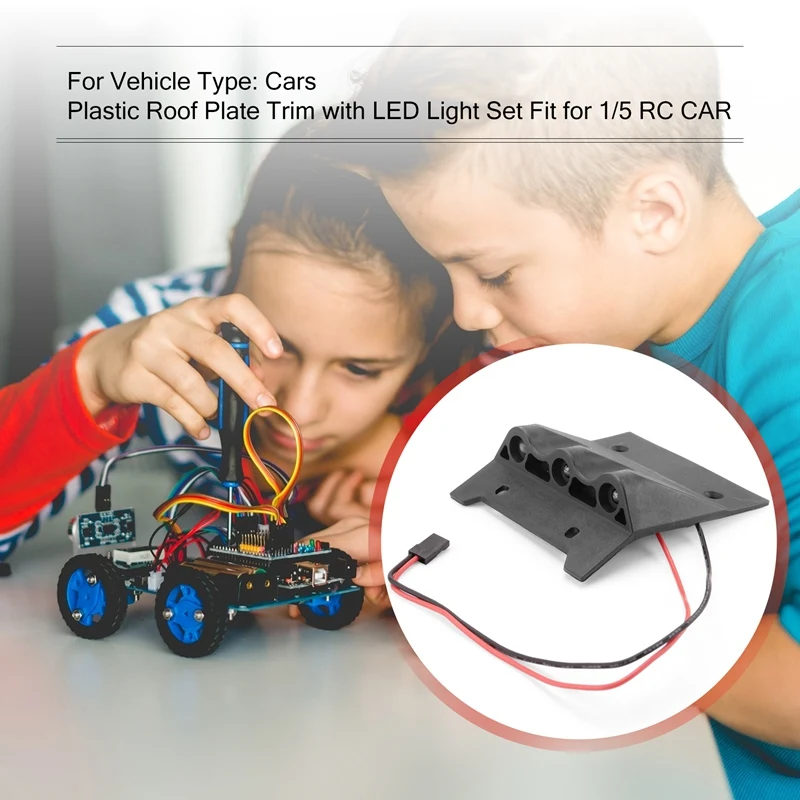 Пластиковая накладка на крышу Задняя деталь подходит для 1/5 HPI ROFUN ROVAN KM BAJA 5B 5T 5SC