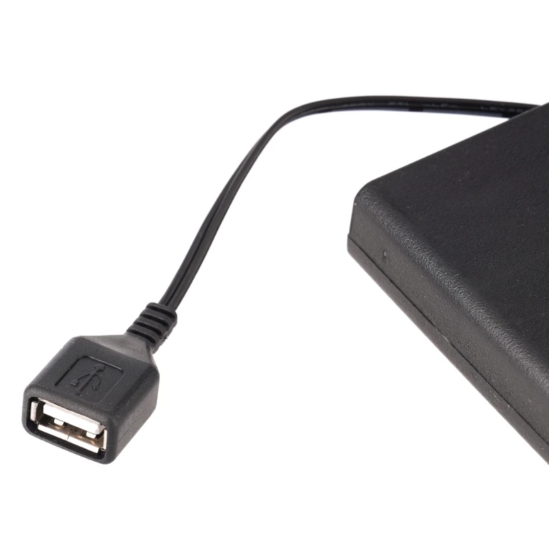 Чехол для батареи AA USB-гнездовой разъем 2/3/4/6/8 слота Коробка USB с переключателями