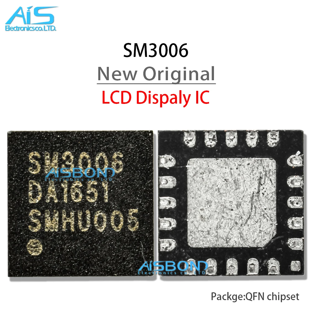 

2-10Pcs/lot New SM3006 LCD Display ic SM 3006 LCD Power supply IC Chip QFN-20