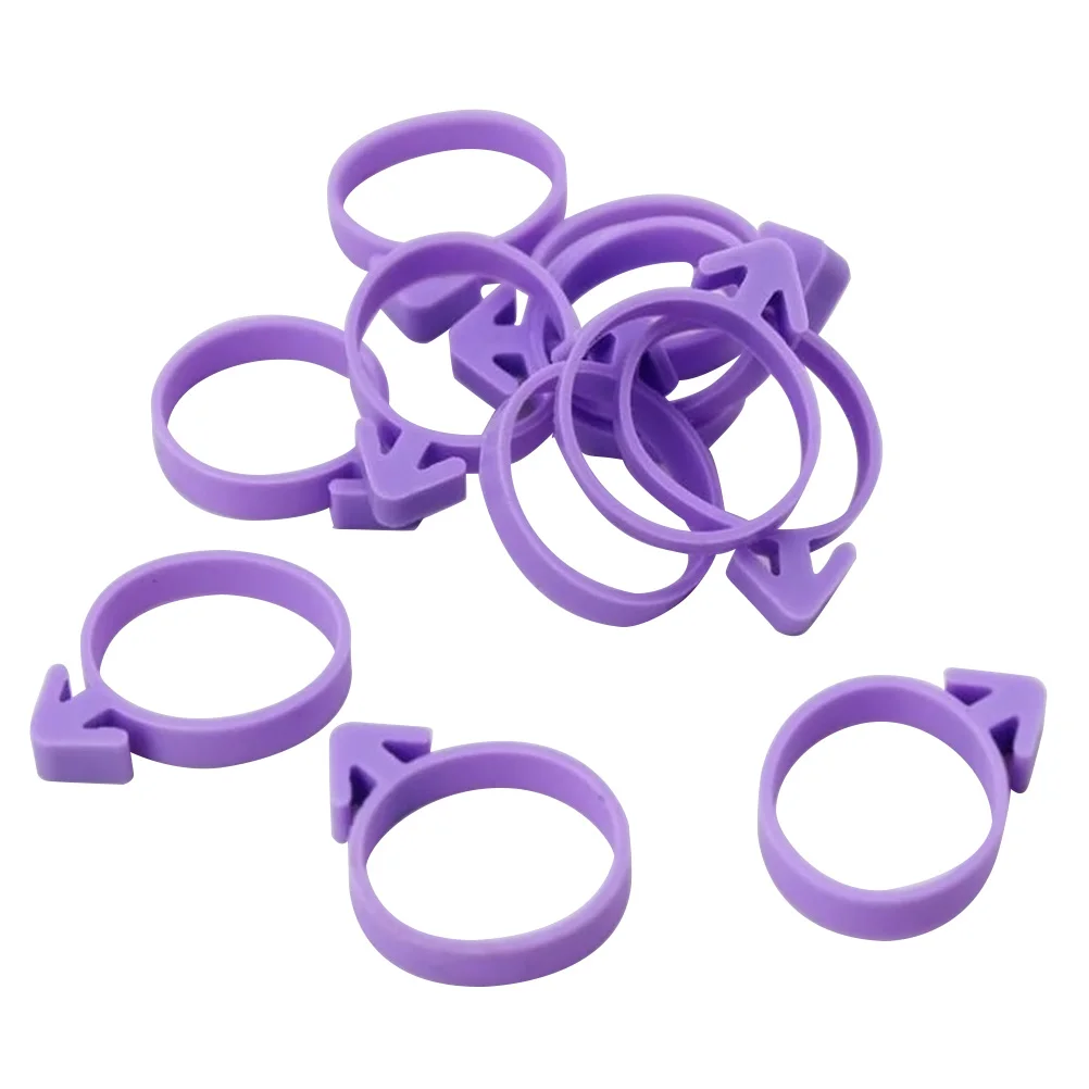 

12PCS Fondant Piping Cake Decorating Icing Bag Sealing Fixed Ring Tied Rubber Band