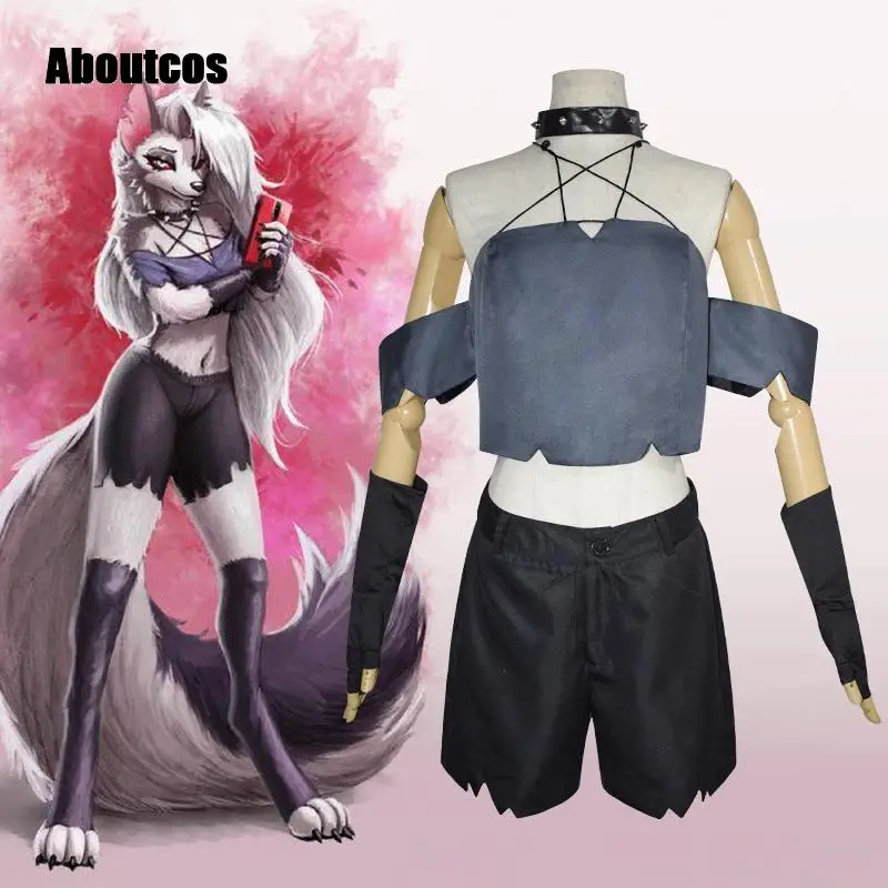 

Костюм для косплея Хэллоуина, костюм супер злого босса, косплей Лоона, женский костюм, можно играть ежедневно