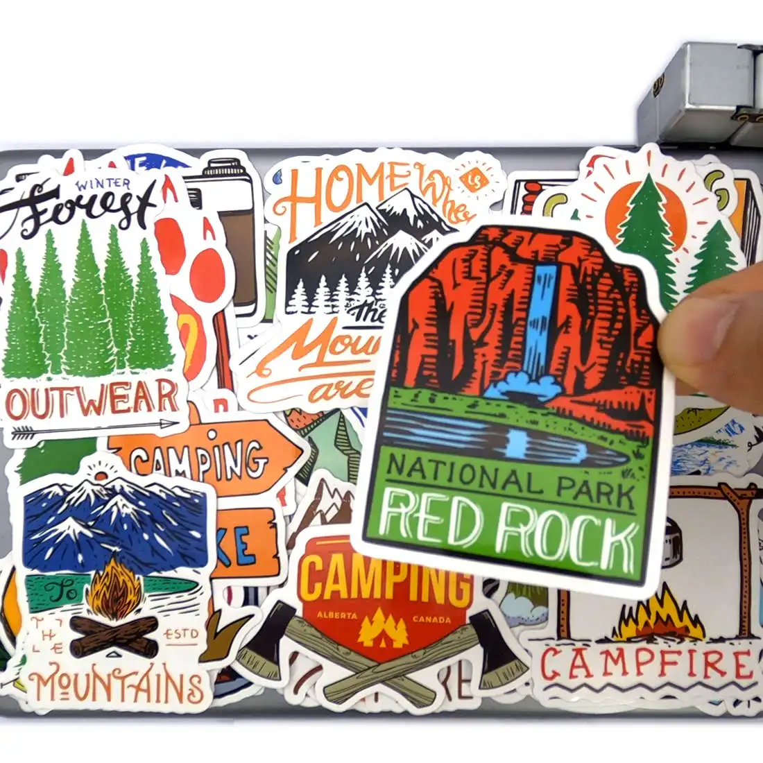 50 шт. приключения путешествия походы восхождение граффити телефон ноутбук