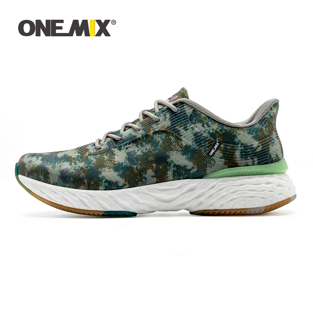 ONEMIX Summer Breathable Mesh Running Shoes for Men Walking Sneakers Women Slip On Outdoor Sport Casual Couples Gym Mens Shoes