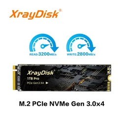 Ssd M.2 NVMe XrayDisk PRO 2 ТБ за 6586 руб с монетками в моб.приложении