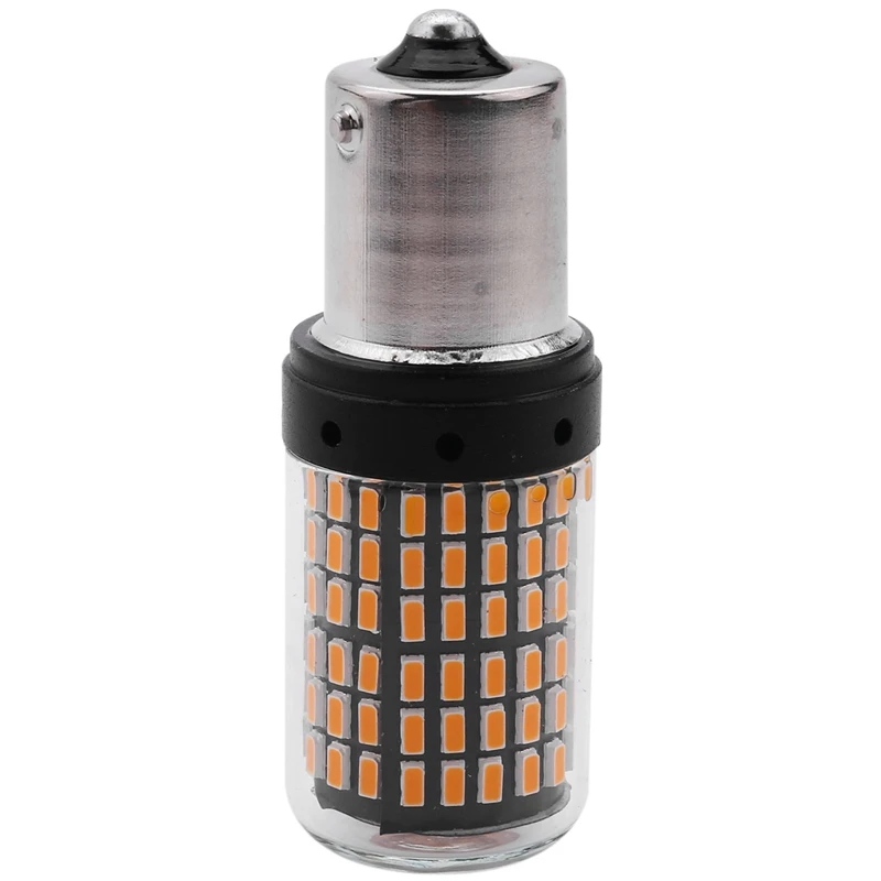 2 шт. супер яркий без гипер-вспышки 1156 Canbus автомобильный светодиодный фонарь BAU15S