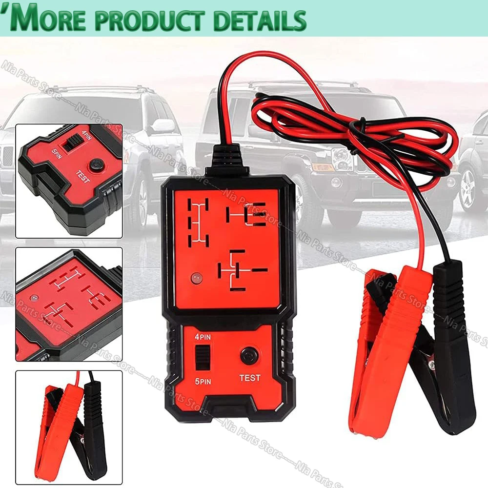 AER BJ-707 Тестер автомобильных реле 12 В Реле быстрого обнаружения нормального