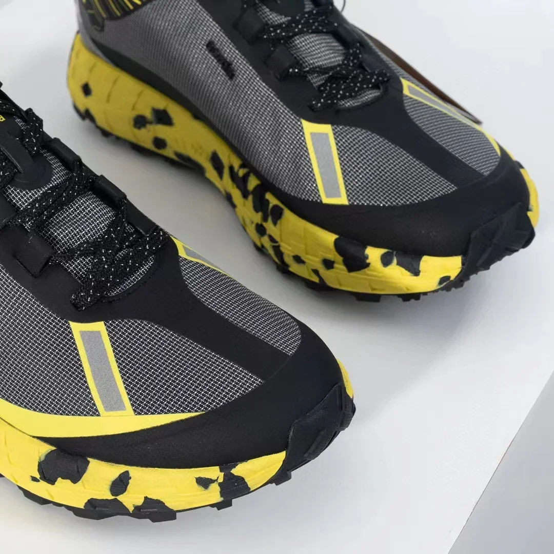 Дизайнерские мужские кроссовки Norda 001 низкие дышащие легкие сетчатая вязка для