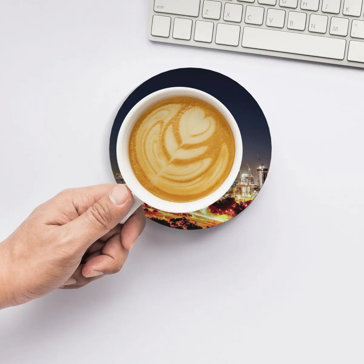 Керамические подставки Perth City 3 для кухонного бара (4 шт. в упаковке)