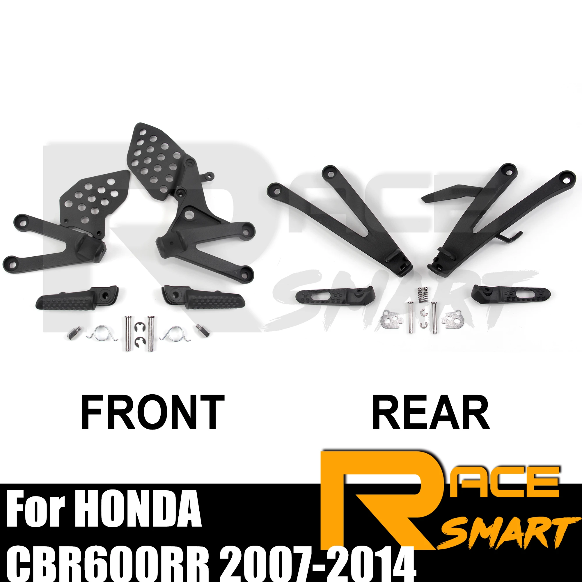 

CBR600RR 2007-2014 Motorcycle Front Rear Footrest Footpeg Rearset Foot Pegs Pedal For HONDA CBR 600RR CBR600 RR 2008 2009 2010