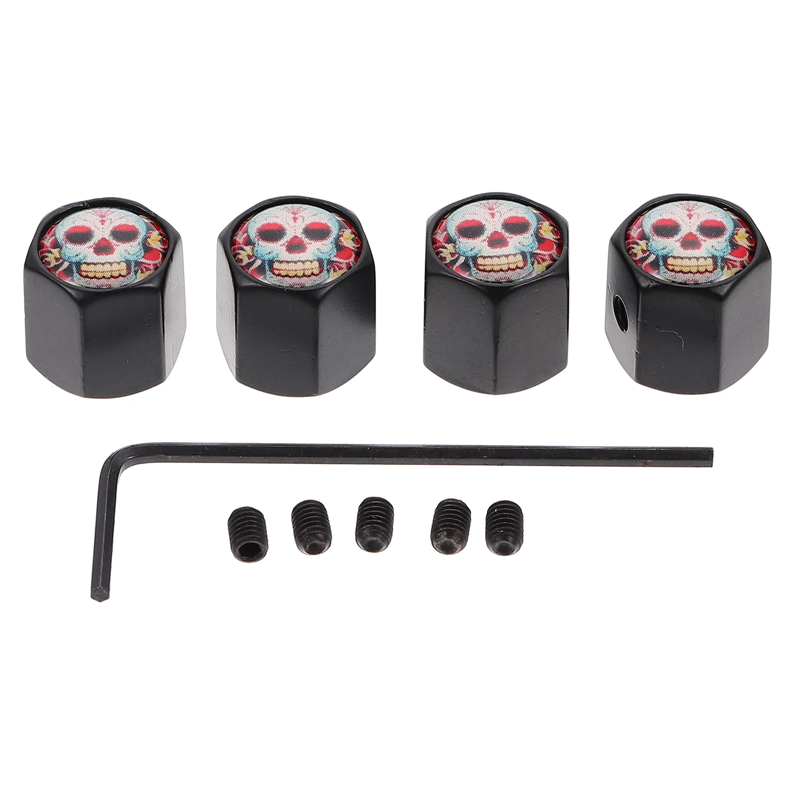 

Anti-theft Mouth Cap Durable Valves Stem Caps Car Cover Dustproof Vales Copper Tire Covers Bikes Supplies