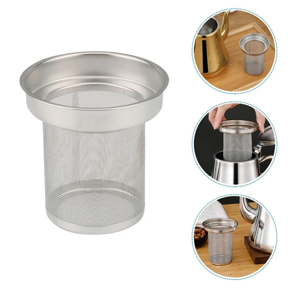 

Teapot Strainer Metal Infuser Cup Thai Stainer Steel Filter Stainless Filters Diffuser Leaf